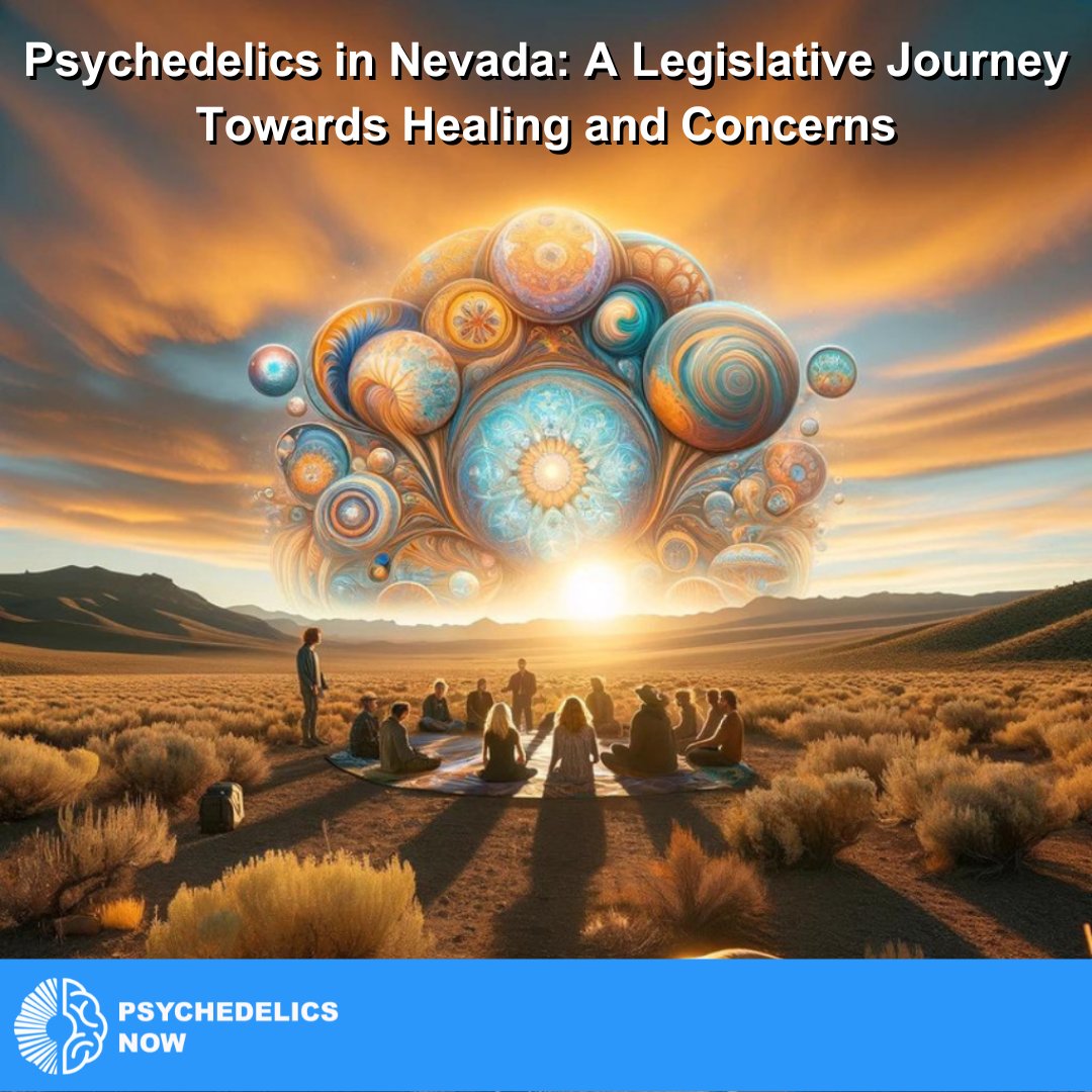 Psychs_now's tweet photo. Nevada stands at the forefront of a transformative movement, as lawmakers consider the integration of psychedelic substances into mental health treatments. 

-For the full story, website details In Profile Description
#PsychedelicsNow #PsychedelicNews #NewsNow https://t.co/LmEF7vf97n