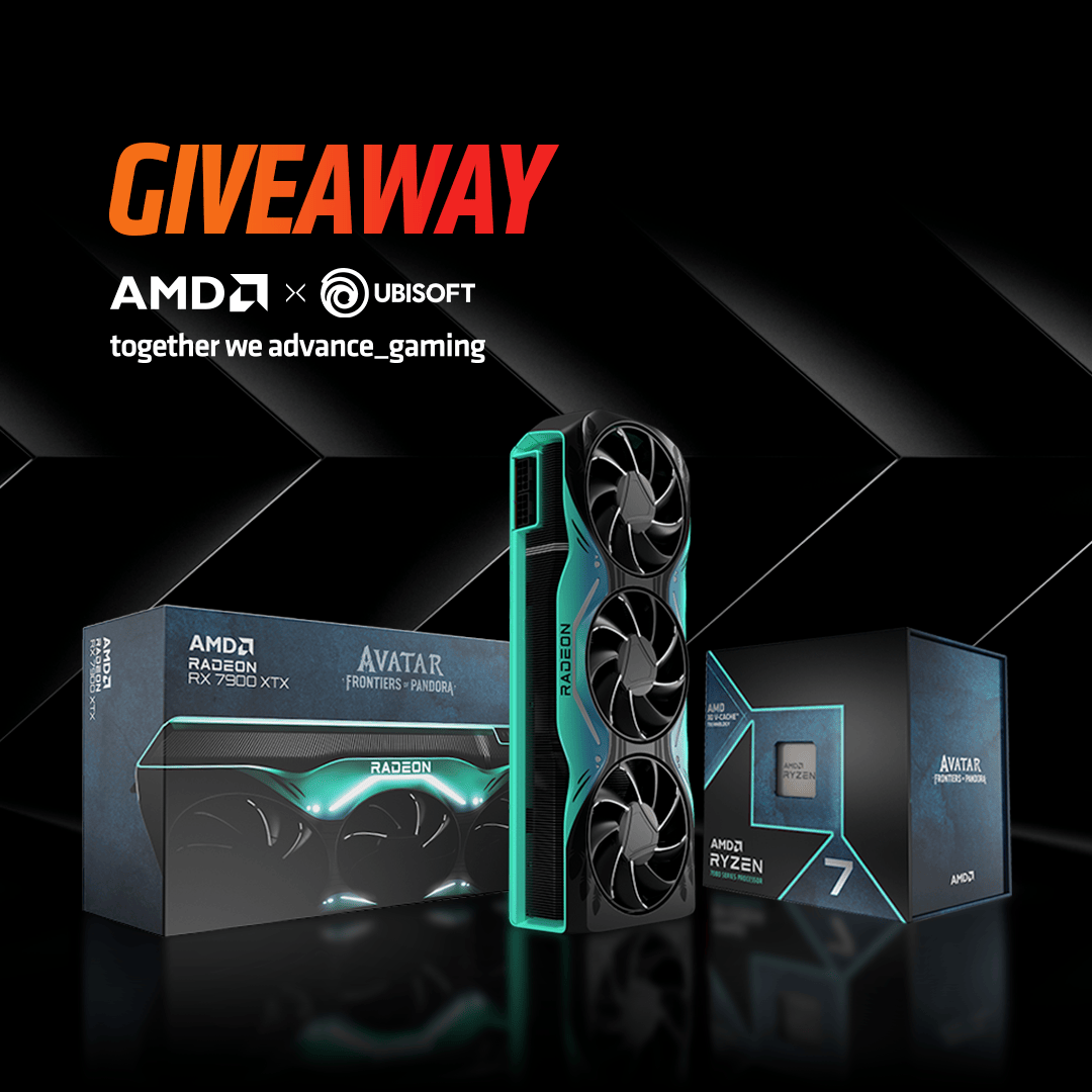 I’m helping AMD give away 6 Avatar-themed Limited Edition Hardware Bundles

only 500 of these were even made (!!), and there are 3 days left to enter

#AvatarOnAMD #AMDPartner

to enter:
❤️ like
♻️ retweet
➡️ follow
⬇️ click link in tweet below