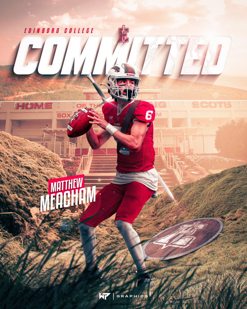 Matthew Meacham (@mattmeacham6) on Twitter photo Extremely exited to announce my commitment to play D2 football at Edinboro University!🛡️🗡️<a href="/CoachNulph/">Jake Nulph</a> <a href="/CoachPapley/">Tony Papley</a> Extremely exited to announce my commitment to play D2 football at Edinboro University!🛡️🗡️<a href="/CoachNulph/">Jake Nulph</a> <a href="/CoachPapley/">Tony Papley</a>