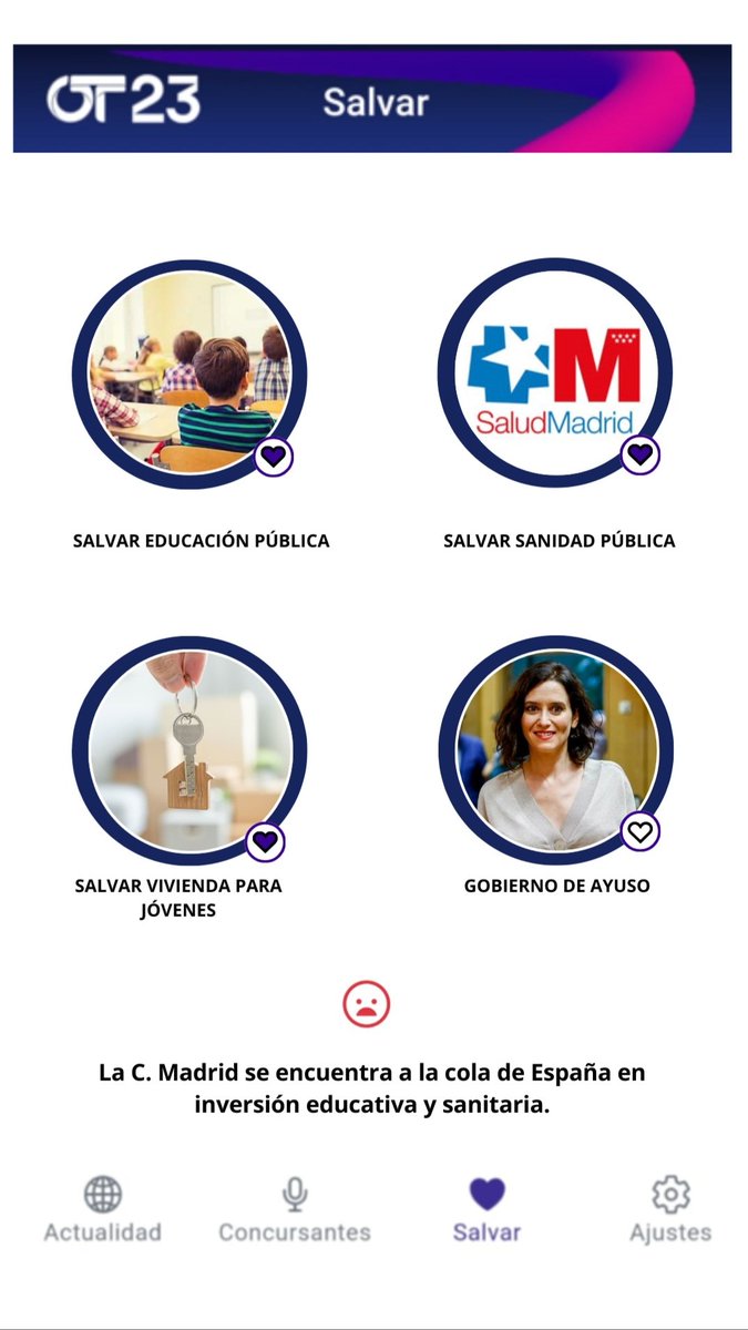 Uno de ellos se tiene que ir.
#OT2023 #OTDirecto12F #OTGala11