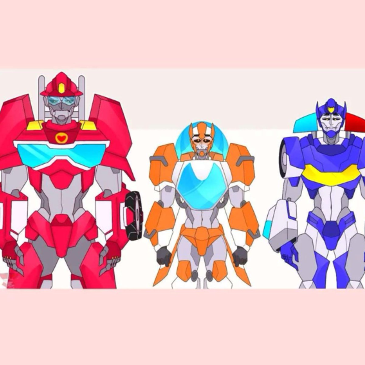 Megatron_666_'s tweet photo. Redraw my redesign of my favorite rescue bot characters 💖 (2024>2023) #autobot #redraw #rescuebot #fanart #characters #design #robot #transformers https://t.co/3tiHOraZzN