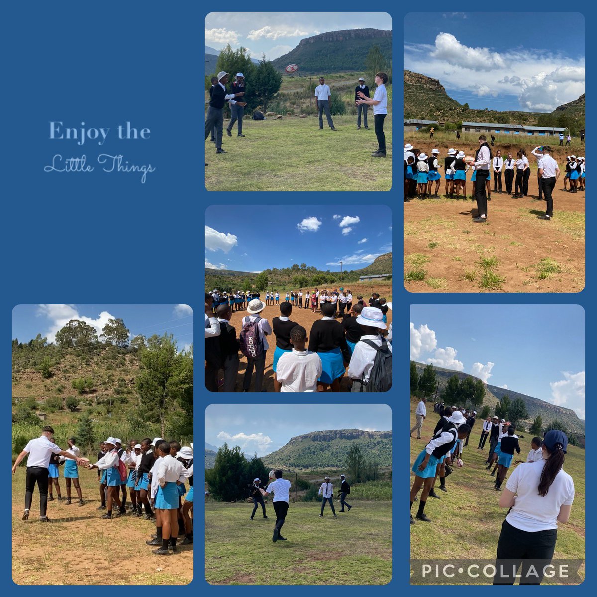 DyffrynTafGeog's tweet photo. Monday has been filled with special memories at Moyeni &amp; Pokane High Schools. Warm assembly receptions &amp; official welcomes by Miyeni District followed by afternoon language learning &amp; touch rugby @Dolen_Cymru/@DolenCymru
@taithwales
#PrideofPlace2024 #BalchOchBro #Sebakasahaeso https://t.co/pQjKC0Nkad