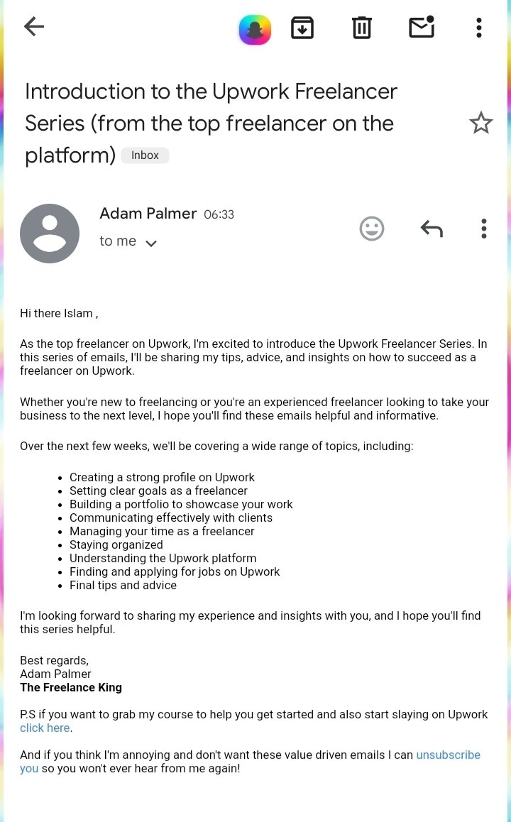 AarizAabid94's tweet image. Thanks to 😎🤲 @UpworkSaves 💯❤   I got your response. Looking forward to get a video review of my profile. 💫🤩

#freelancer #freelancing #upworkprofile