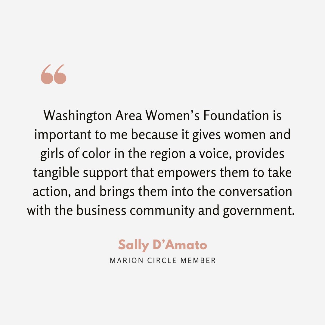 Love knows no bounds, and neither does our commitment to empowering women and girls of color in our region! ⁠Join Sally D'Amato and countless others who are showing their love for The Women's Foundation this Galentine's Day. ⁠ 💞🤲🏽 Make a gift: wawf.org/galentine2024