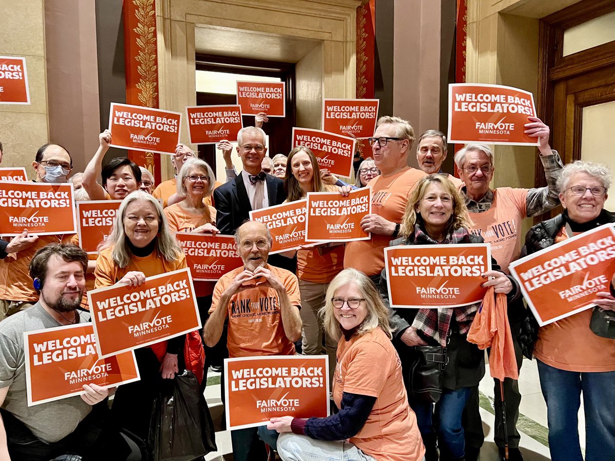 Sorry to miss these photo ops! Huge thanks to this bunch of fabulous #mnleg leaders! 

⁦<a href="/KristinBahnerMN/">Kristin Bahner</a>⁩, ⁦<a href="/SusanPhaSenate/">Susan Pha</a>⁩, ⁦<a href="/Lindsey_Port/">Senator Lindsey Port</a>⁩,  
⁦<a href="/ErinMayeQuade/">Erin Maye Quade</a>⁩, Bonnie Westlin, ⁦@DrAliceMann⁩, ⁦<a href="/JohnMarty/">Senator John Marty</a>⁩

⁦<a href="/FairVoteMN/">FairVote Minnesota</a>⁩