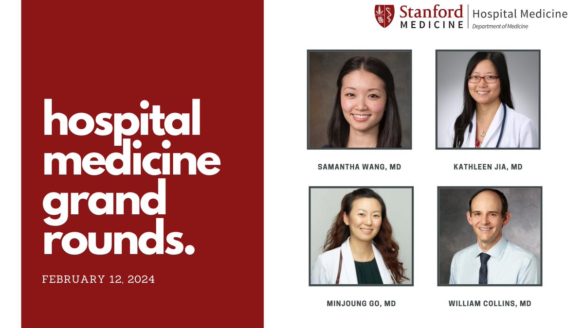 Wonderful Hospital Medicine Grand Rounds today by Drs. @DrSamanthaWang, Kathleen Jia, Minjoung Go, & @WillCollMD on mentorship and faculty development in the division! @Neera_Ahuja