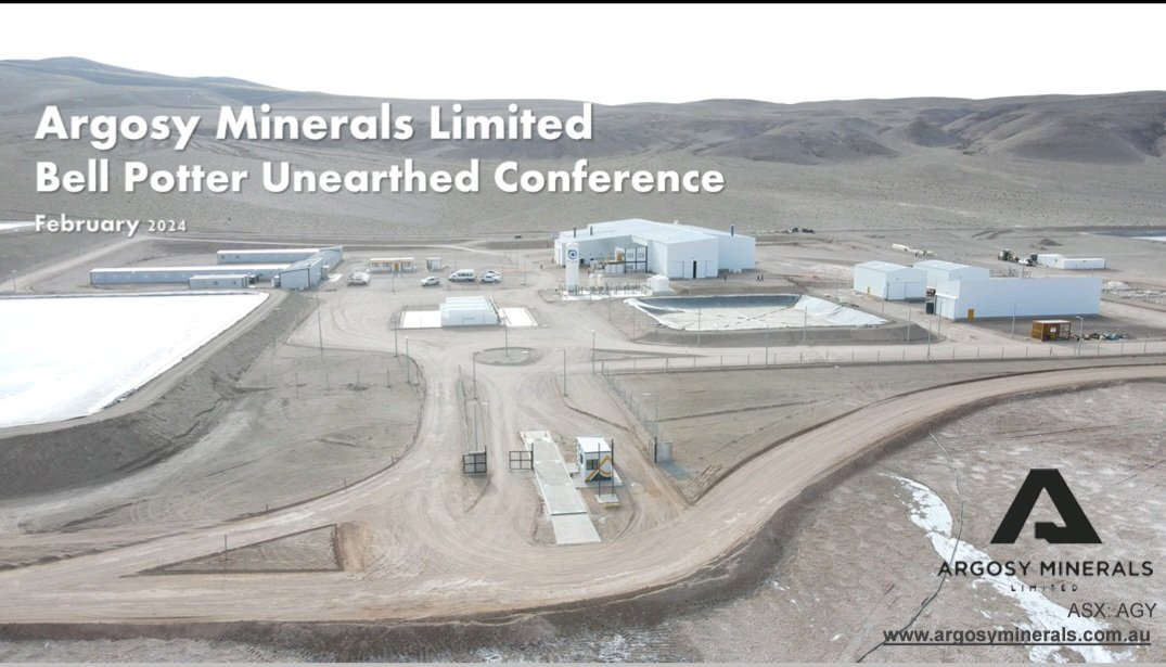 Argosy Minerals Ltd tweet media
