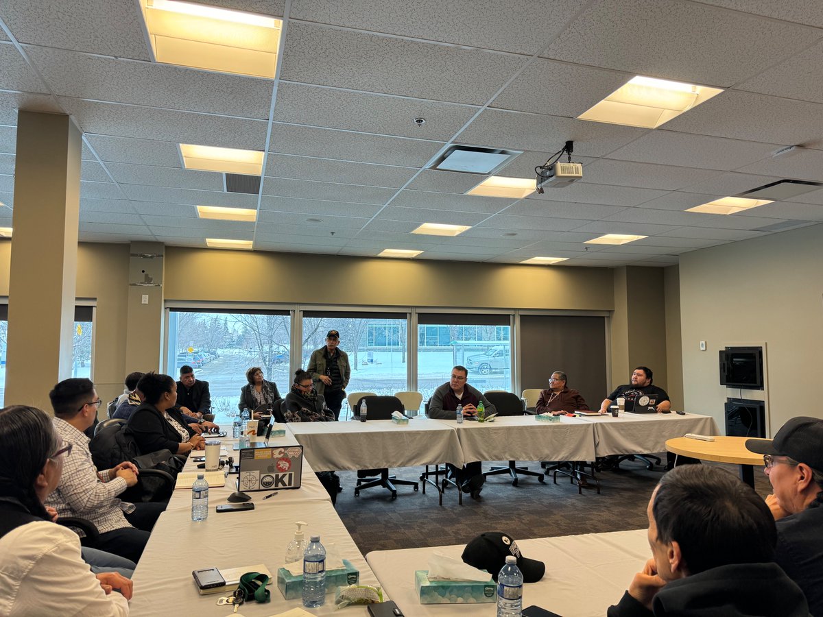 On Feb. 8, Siksika Ohkinniinaa and Ninaaks met with Louis Bull leadership to discuss policing and public safety on their respective Nations. When we look to the past we see that discrimination throughout history, and we can't let history repeat itself. Together, we are strong.