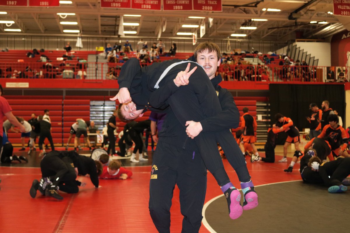 Shout out to these two Seniors. Wrestling may have ended, but your legacy lives on. The matches have ended but not the memories. Cheers to the incredible journey and the memories we made along the way.  Once a Duster always a duster!  Love you guys!!