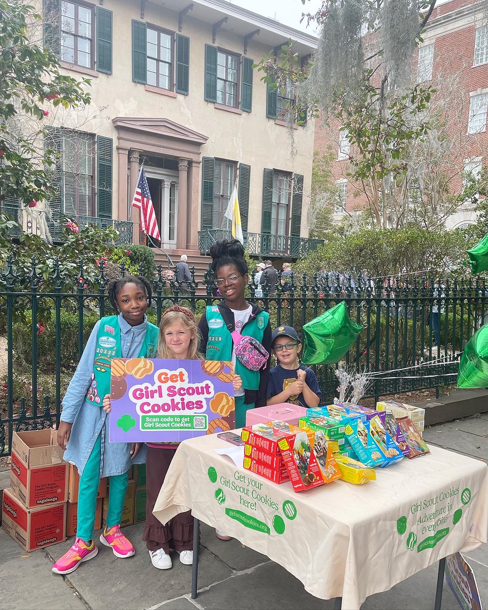 It was a SUPER Museum Sunday📷
Thank you to all our visitors, the Georgia Historical Society, Savannah Square Pops and the Girl Scout First Headquarters! #girlscoutscookies #museumfun 
#supermuseumsunday #photosoftheday #savannahga
