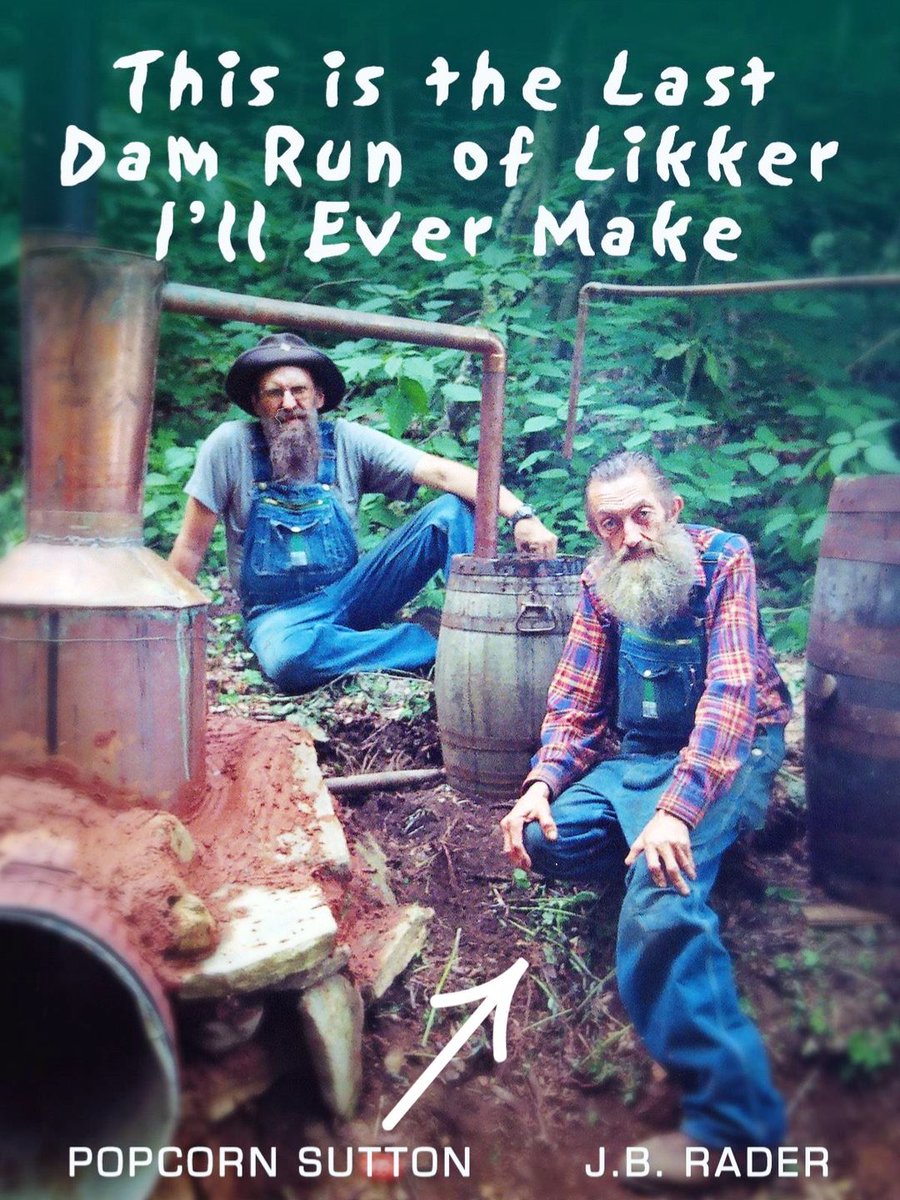 GSocialMedia's tweet photo. Wish you were here to make some more π₯ #popcornsutton https://t.co/gu7FGvre3b