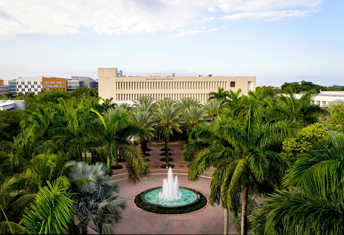 UMiamiBusiness's tweet photo. 'Like' if you love #MiamiHerbert! https://t.co/cVszNmJW6M