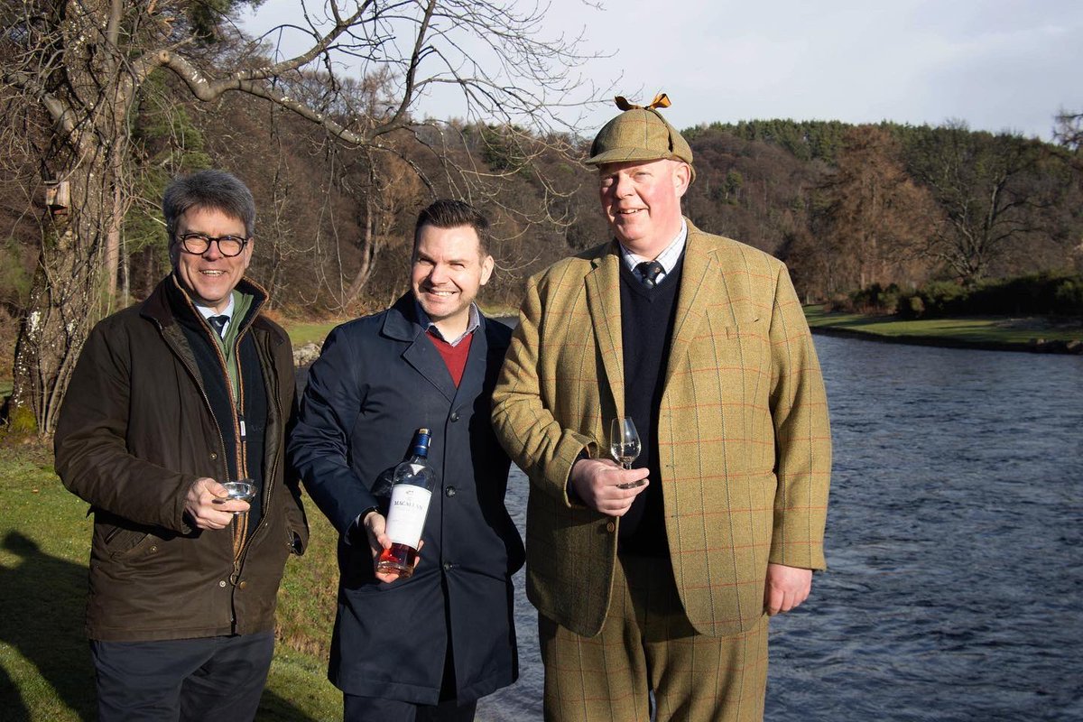 AST_Salmon's tweet photo. Great to be at @The_Macallan today for the opening of the River Spey fishing season. A huge thank you to The Macallan for their continued support for the Atlantic Salmon Trust and salmon restoration on Speyside and beyond.
#coldcleanwater #themacallan #atlanticsalmontrust https://t.co/AjamwsdujI