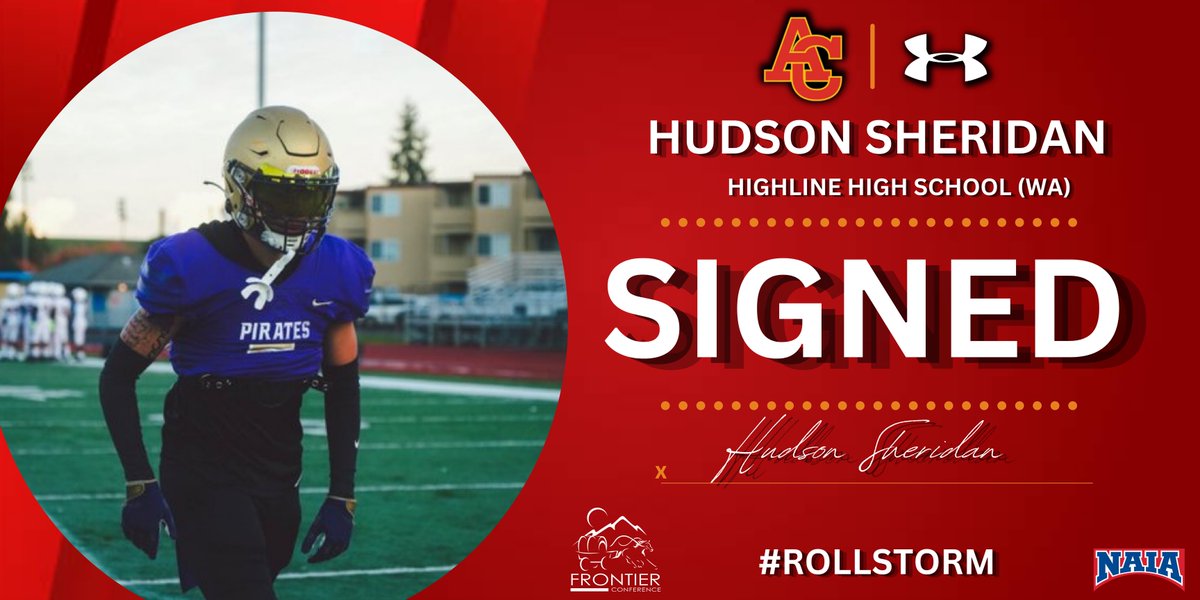 ACU Football 🔥 (@firestormfb) on Twitter photo Firestorm Fans! Please welcome from Milton, WA Defensive Back <a href="/HudsonSheridan1/">Hudson Sheridan</a> to our 2024 Signing Class <a href="/HighlineFBall/">Highline Football</a> <a href="/_CoachJT/">JT Jackson</a> Firestorm Fans! Please welcome from Milton, WA Defensive Back <a href="/HudsonSheridan1/">Hudson Sheridan</a> to our 2024 Signing Class <a href="/HighlineFBall/">Highline Football</a> <a href="/_CoachJT/">JT Jackson</a>