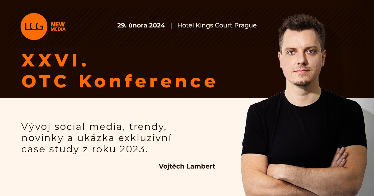 lcgnm's tweet photo. 🟠 Buďte 29. 2. 2024 součástí XXVI. OTC Konference a poslechněte si přednášku našeho CEO @vojtechlambert. Čekají na vás trendy, novinky a case study o růstu povědomí a prodejů léku našeho klienta.
👉 https://t.co/QqUCq64PuB https://t.co/y6XWlur1Hs