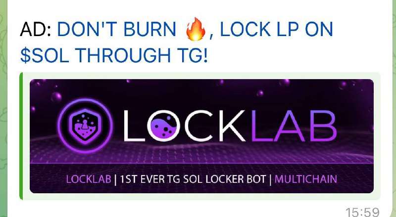 ChristIsKing88's tweet photo. @IHunt100xGems @HPOS101SOL How about a combo #ETH #SOLANA play

$LLAB, chart holding up well around 50k market cap
@LockLabErc20 is a LP locker for $SOL, no need to connect your wallet, SAFU, good dev team, good potential IMO!

$LLAB #LockLab https://t.co/joFGbUy6vu