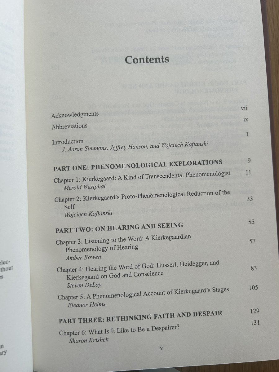 My copy just arrived! The first edited volume on a Kierkegaard as phenomenologist inspired my dissertation. In this second volume I got to contribute what is basically a summary of that dissertation. What an incredible honor!