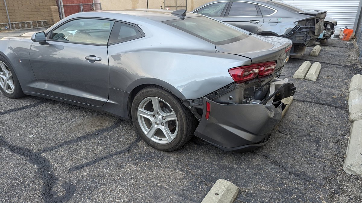 Evan__Greenwood's tweet photo. Whelp, the Camaro has been totaled, so many terrible drivers out there but everything is getting better. New car post tomorrow!!
#carcrashes #carcrashcompilation #carcrashlawyer #carcrashed #carcrashhearts #carcrashash #carcrashattorney #carcrasharticles #carcrashattorneys https://t.co/UQPWkPR9Ru