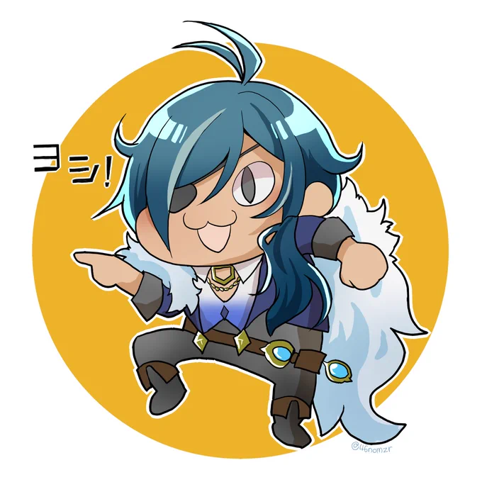 別ジャンルだけども描いたのでみてみてする!! 