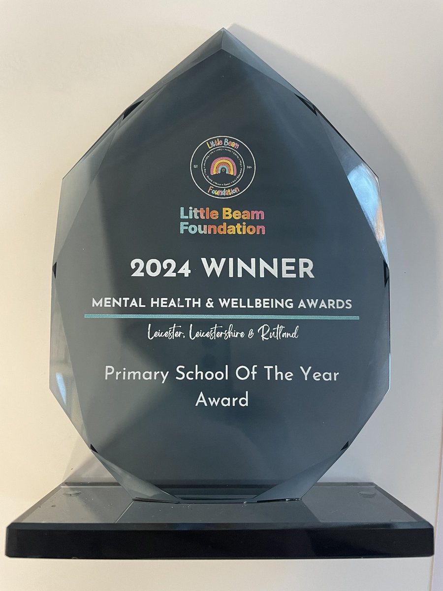 RavenhurstCP's tweet photo. We are delighted to have been awarded primary school of the year at the little beam foundation awards - so proud ❤️ https://t.co/y20CFlUILs