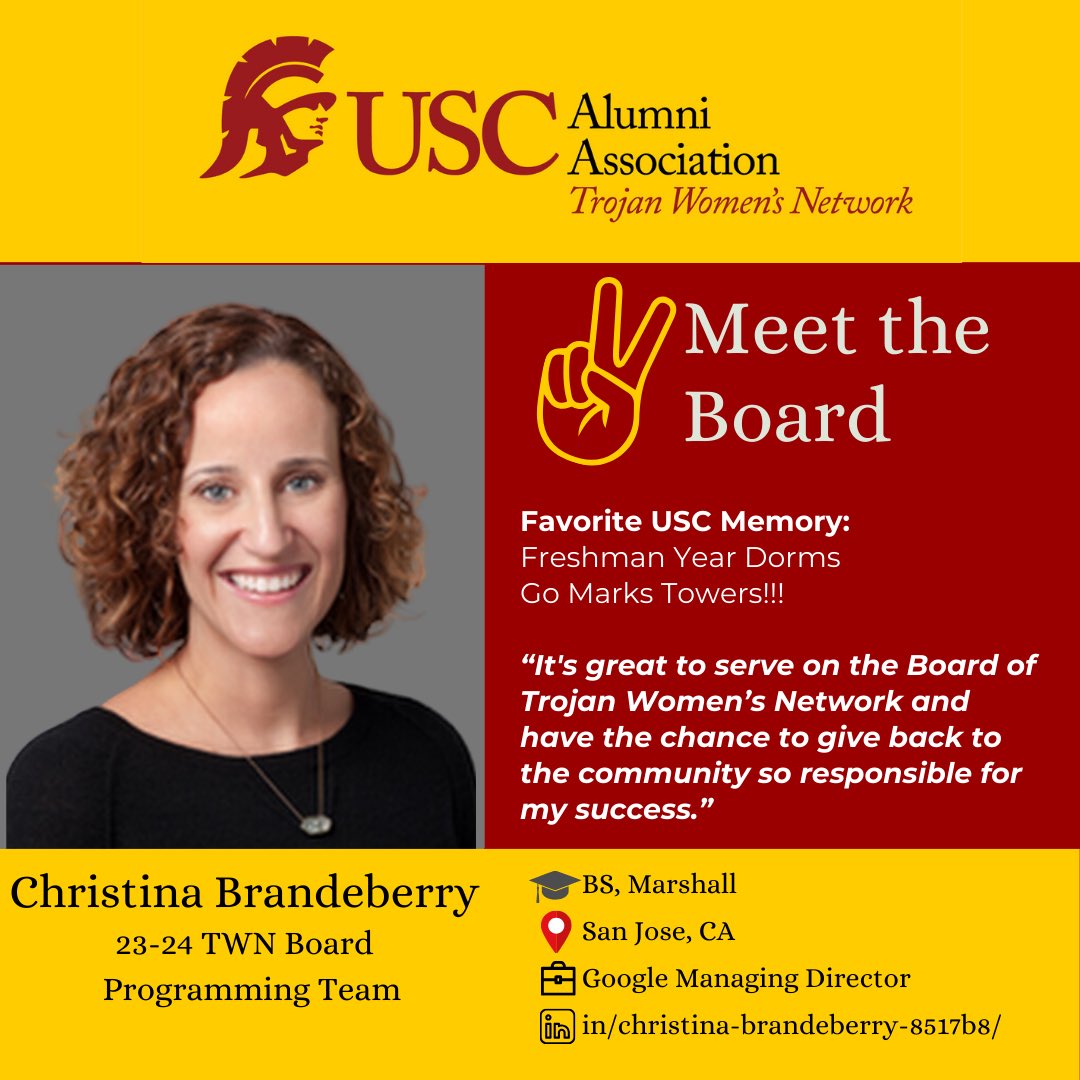 USC Trojan Women's Network tweet media