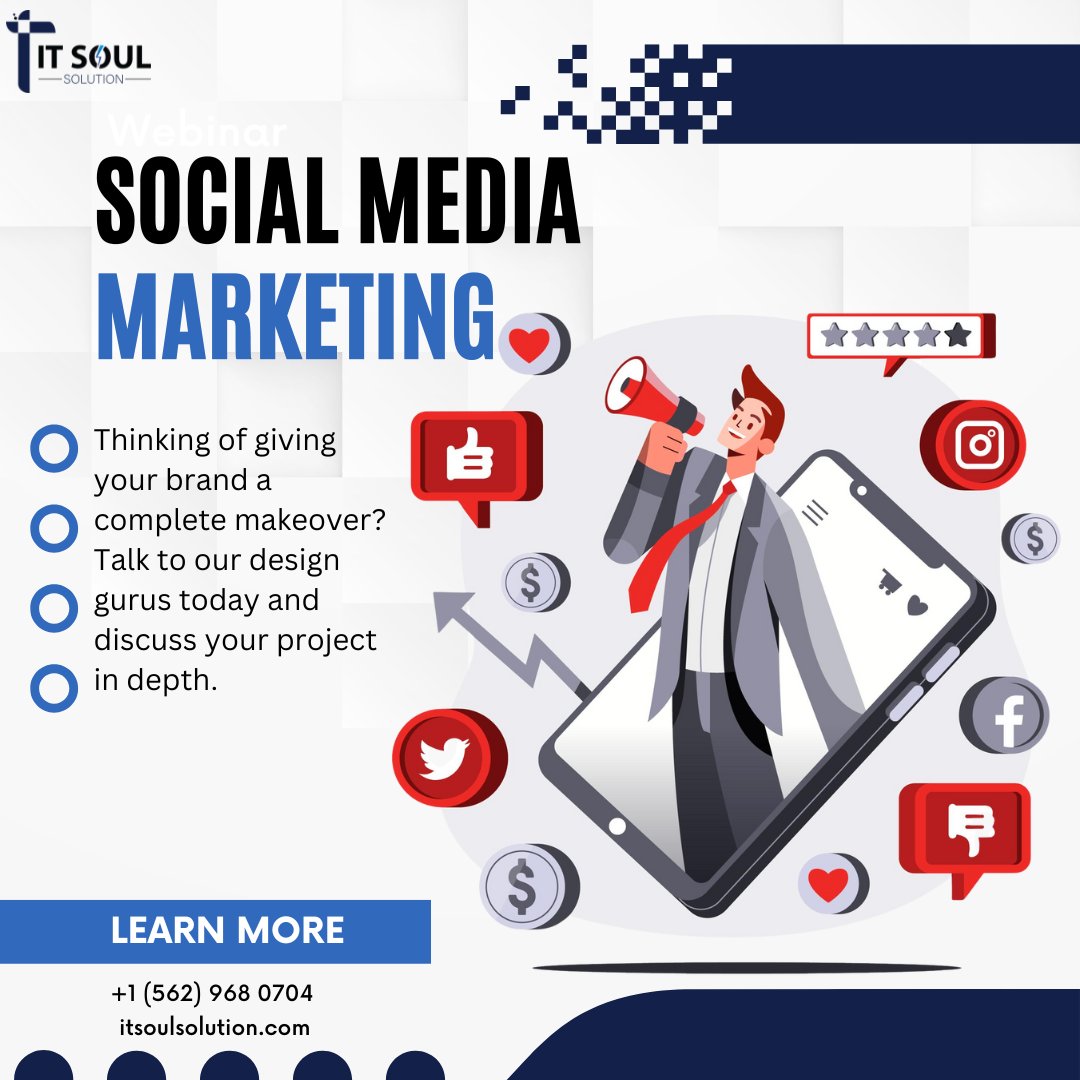 itsoulsolution's tweet photo. 🔥 Calling all digital dreamers and social media mavens! 🔥 Are you ready to ignite your online presence and captivate your audience like never before?
Reach out for free consultation (562) 968-0704
#socialmediamarketing #DigitalMarketing https://t.co/TWowUYNZfp