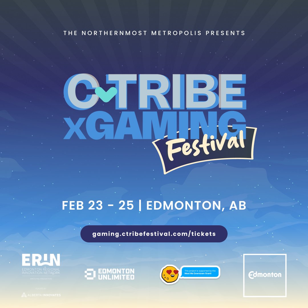 EdmontonUnltd's tweet image. 🎮 Exciting times ahead as we host C-Tribe x Gaming in our space! Join us for industry training, development, and unique experiences in the world of gaming. 🚀 Explore Pitch Quests, esports tournaments, game jams, and more! #CTribeGaming #GamingCommunity #GameDevelopment
