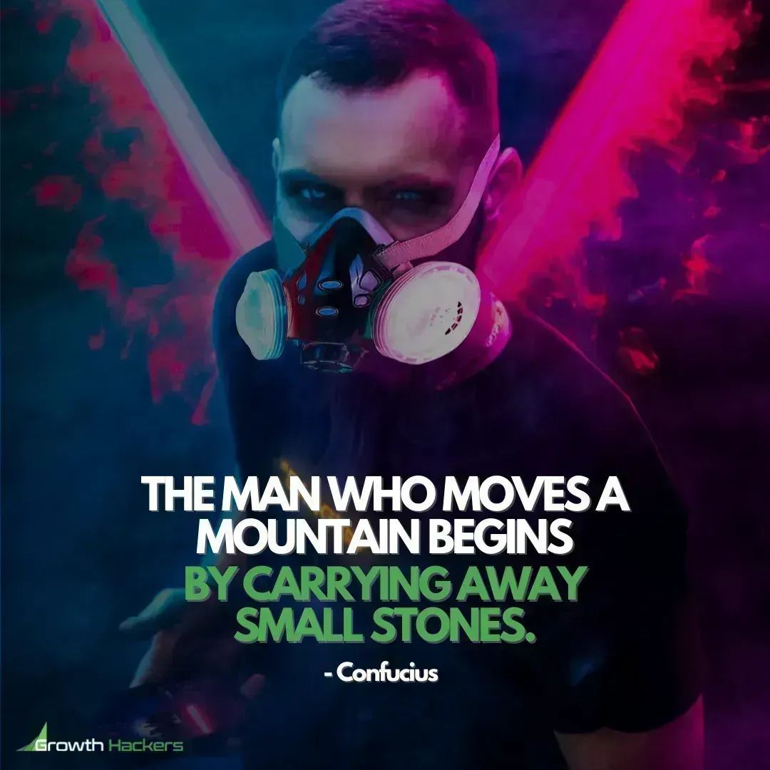 TopGrowthAgency's tweet photo. The man who moves a mountain begins by carrying away small stones.
Confucius

https://t.co/YkeTMEB4ep

#Confucius #Business #GrowthMindset #Leadership #Entrepreneurial #ChinesePhilosopher #Inspirational #Motivational https://t.co/93W90KEZCK