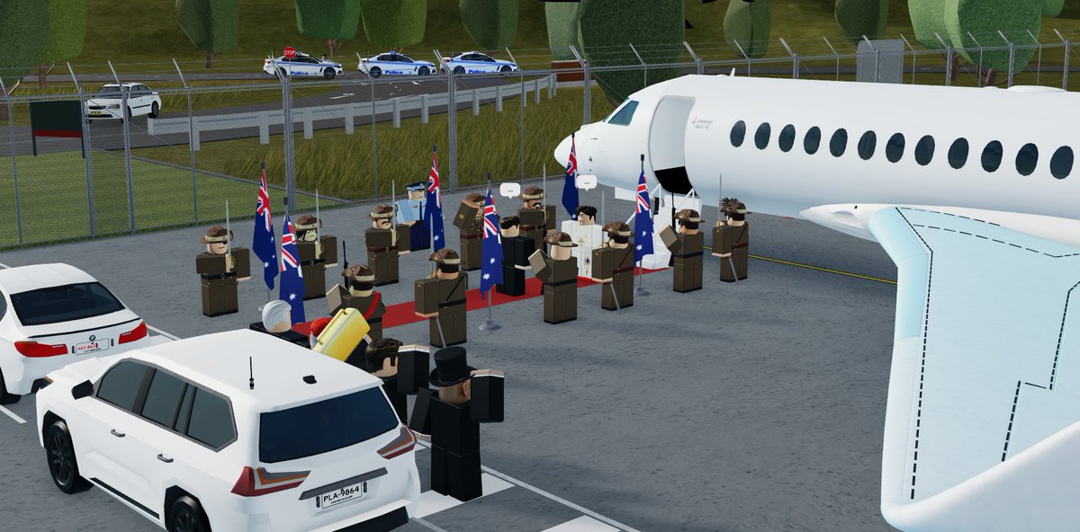 RBXHolySee's tweet photo. 🇻🇦🇦🇺 | Today, His Holiness Pope Constantine II, flew to the Commonwealth of Australia to meet with the Prime Minister of Australia. The Pope arrived in Byron Bay, where he was shown around a local Church.

The Pope looks forward to a growing diplomatic relationship. https://t.co/mcN4SxN0yt