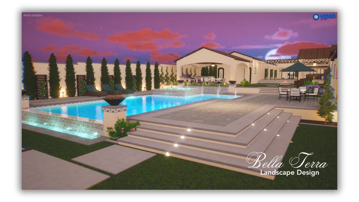 BellaTerraYards's tweet image. There really is nothing better than creating dream yards for our clients!  

#landscapedesign #pooldesign #structurestudios #hardscapedesign
