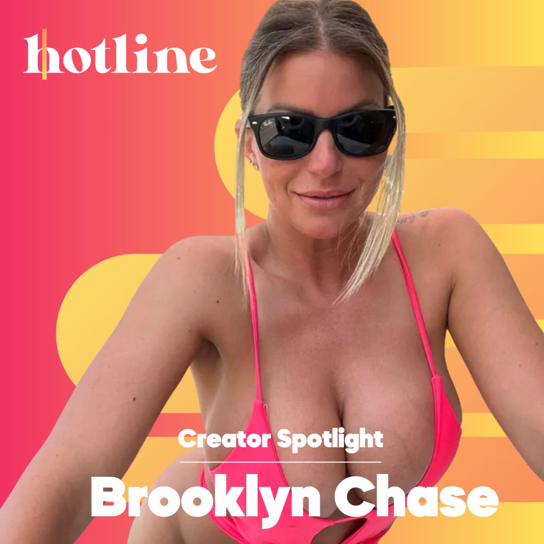 Creator Spotlight - @Brooklyn_Chase 🚨 Other platforms BANNED her videos, but on Hotline, watersports are welcome! 💦 Exclusively on 👉 gethotline.com/profile/Brookl…