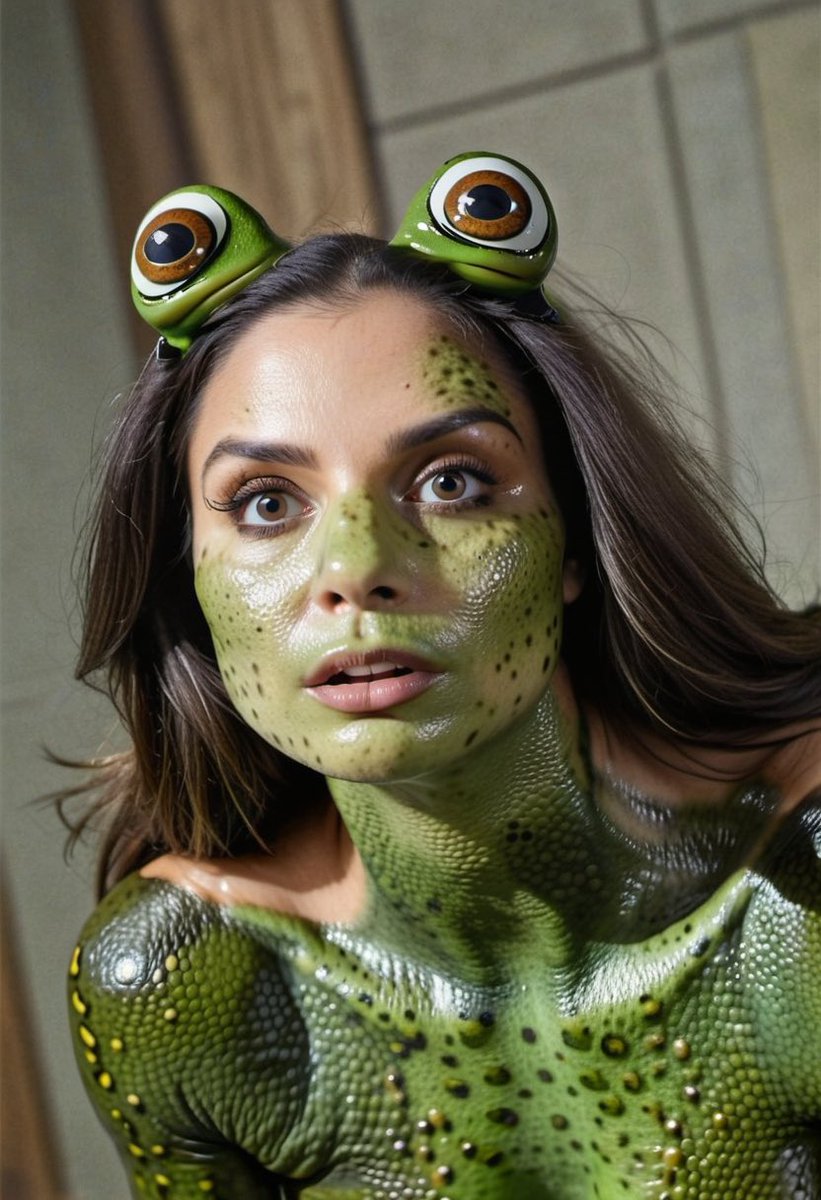 Cursed frog-eyed head band