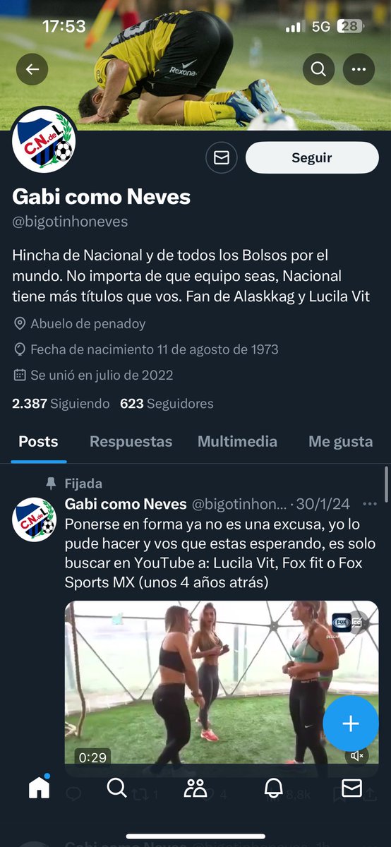 Sabes que vas a ver el twitt de la persona más cogida de la tierra cuando ves estas dos cosas
