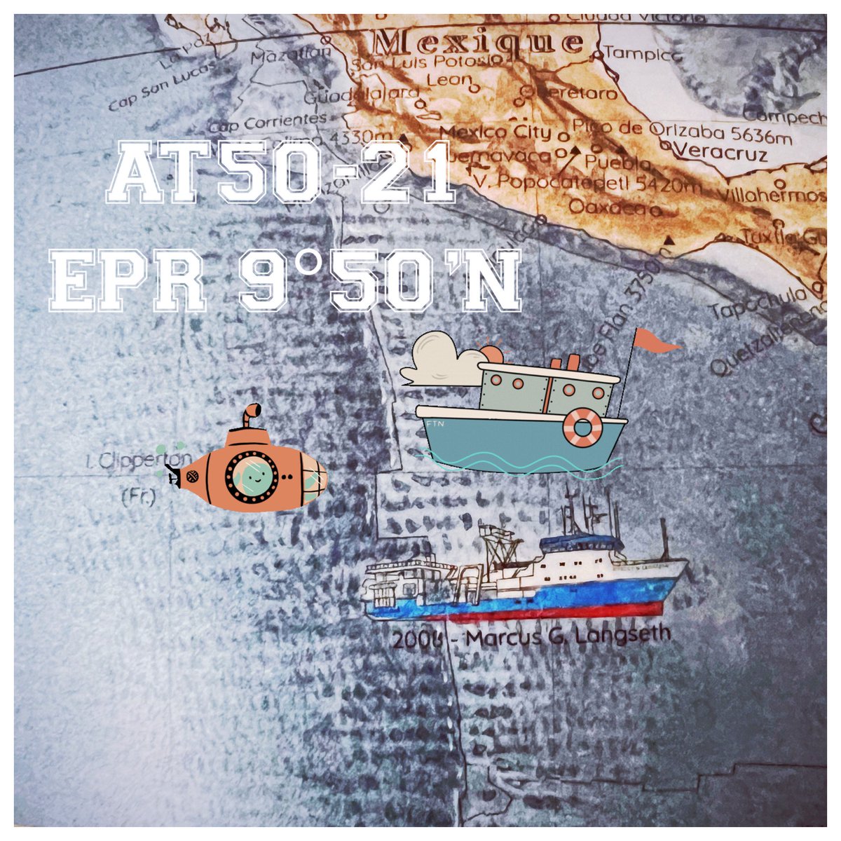 Going back to the East Pacific Rise (EPR) 9°50’N 🥰 ⛴️ 🌎