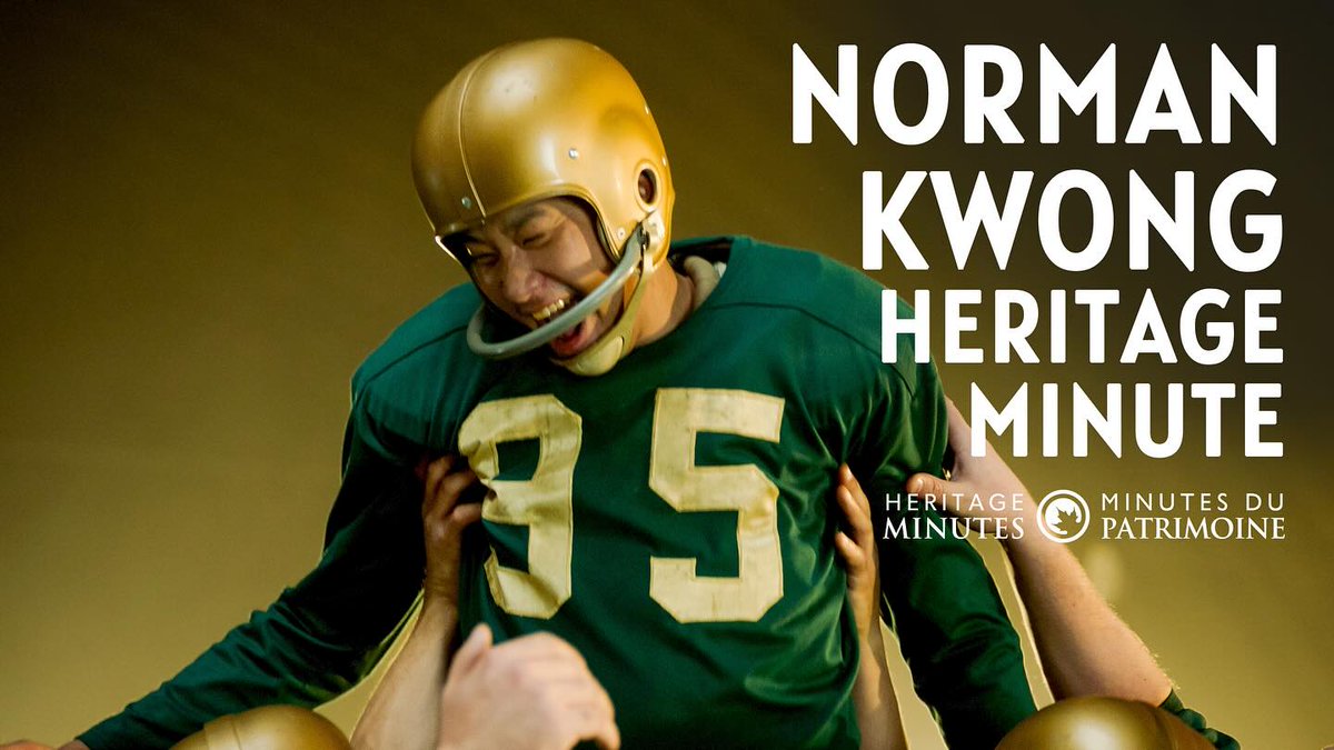 🐲🧧 Celebrate the #LunarNewYear with a NEW #HeritageMinute! 🎇 Honouring Norman Kwong, the first CFL player of Chinese heritage, 4x Grey Cup winner, and former lieutenant-governor of Alberta. 🏈🔥
🎥Premieres Feb 13! Don't miss it!

#LunarNewYear #NormanKwong #CFLHistory #ampia
