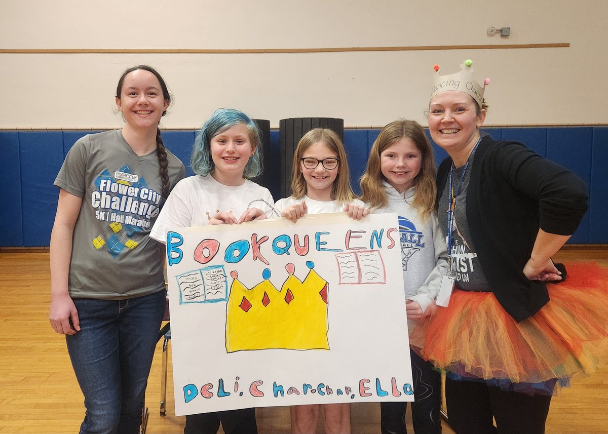 The Book Queens are advancing to the regionals. Congratulations and great job everyone.  Thank you <a href="/KJSHLibrary/">Kendall High School Library</a>  for being our MC.