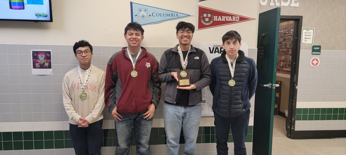 Academic UIL had a successful weekend at their Canton Tournament this Saturday, Feb. 10, taking home multiple medals! We are so proud of them! 

Mathematics won 1st place team! 
Journalism won 9 awards! 
Computer Science won 5 awards!

#MISDExcellence #MadeToExcel