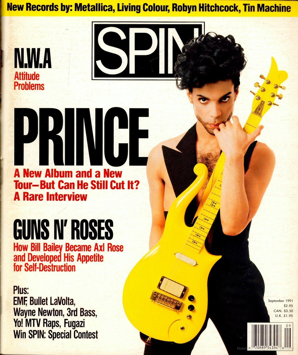 Spin Magazine Archive: Spin #75 (September 1991) - Prince spinmagarchive.blogspot.com/2024/02/spin-7…

#magazine #magazinescan #spinmagazine #prince #90s #1991