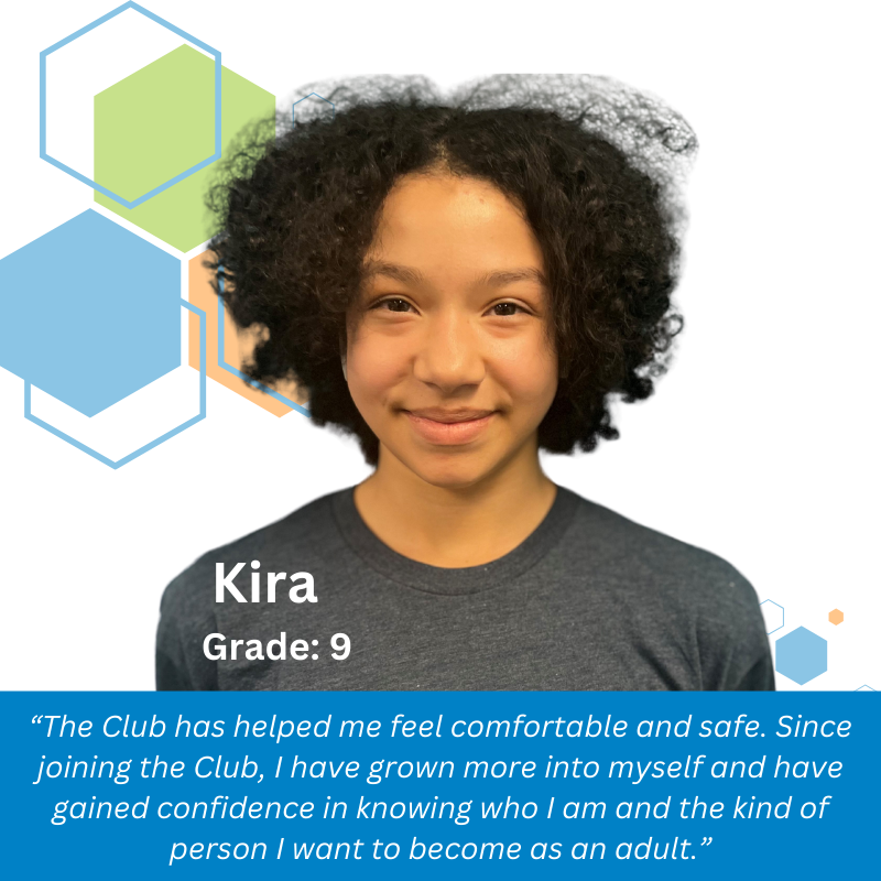 Meet Youth of the Year candidate Kira! Kira is an inspirer, motivator, and creative thinker. We're so proud of you Kira and we know you have a great future in store for you! 

#youthoftheyearcandidates #greatfuturesstarthere