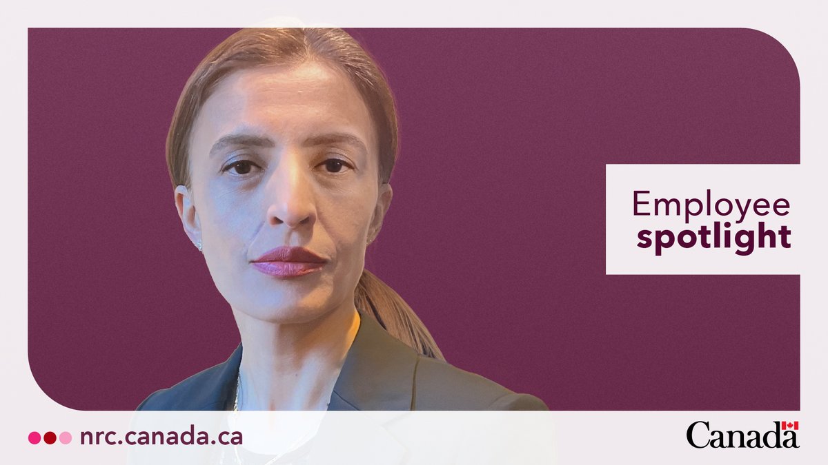 Ayda Elhage puts her passion for science to work to develop a research policy for Maritime Autonomous Surface Ships (MASS) in Canada.

Read more about Ayda in this week’s blog!
ow.ly/ek1u50QAocy  

#DiscoverTheNRC #NRCOceanResearch
