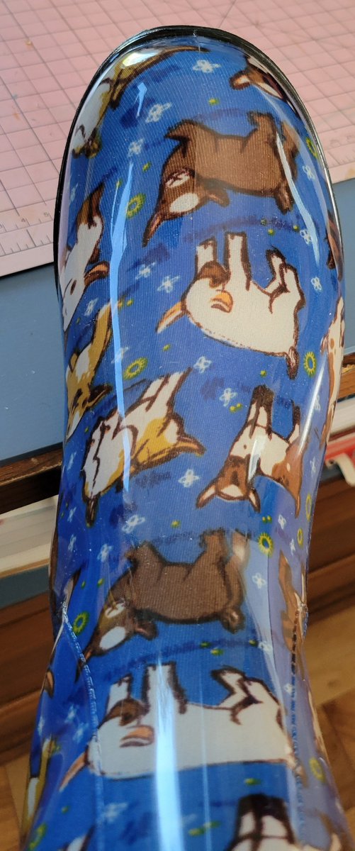 1loriking's tweet photo. My new wellies have baby goats on them perfect for garden. Also when i visit @FarmBeacon for goat run! Got them at, fyi sone great clearance stuff there too, these weren't on clearance but decent price #Buckerfields https://t.co/qEsF2waS2Y