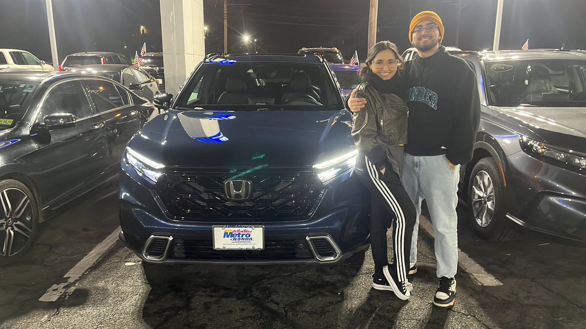 MyMetroHonda's tweet photo. Check out the smiles on these satisfied customers at Metro Honda! 😄✨ 
.
.
.
#MetroHonda #TheWayToGoIsMetro #JerseyCity #NJ #CarOfTheDay #HondaUSA #CustomerSatisfaction #HappyCustomers #MetroFamily https://t.co/iv3jV1i2A3