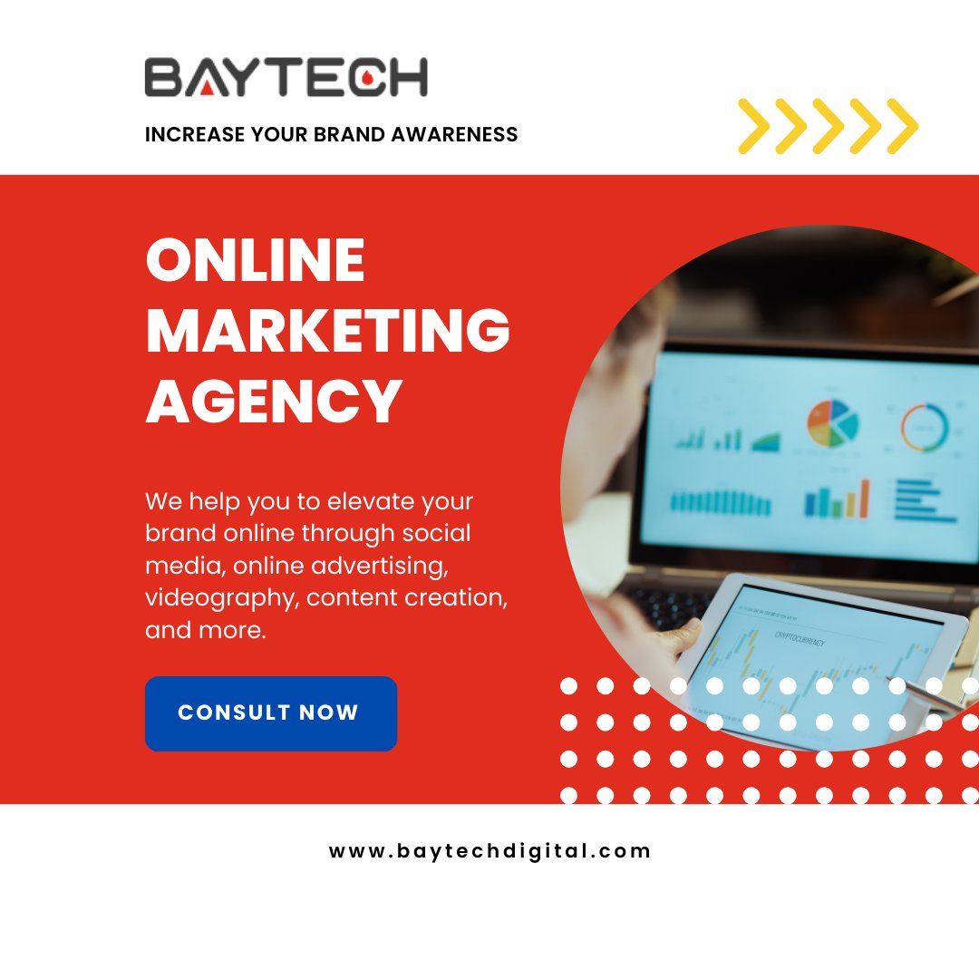Baytech_Digital's tweet photo. Ready to make a splash in the digital world? At Baytech Digital, we're your ultimate partner in boosting your brand's online presence!
Discover the possibilities at https://t.co/wLu6DdusXW today! ๐ #BaytechDigital #OnlineMarketing #DigitalAgency #SocialMedia #ContentCreation https://t.co/VBnX3edOla