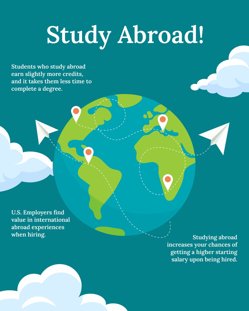 Study abroad isn't just a stamp on a passport; it's an investment for the future! 🌎📚 Learn more about the impact of taking your college studies international here: collegeave.blog/why-study-abro… #collegeave #studyabroad #collegelife