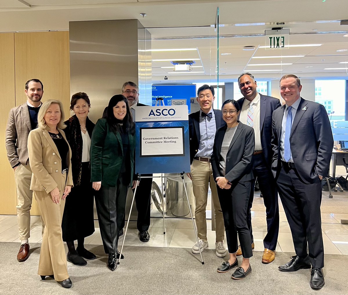 Lymphoma_Doc's tweet photo. Great day of #ASCOAdvocacy with the talented volunteers and staff of @ASCO Government Relations Committee. Come join us on Capitol Hill April 16-17! https://t.co/ZUESQujn9w