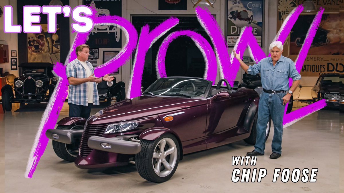 Plymouth Prowler with designer Chip Foose - Jay Leno's Garage youtu.be/Ka0Sk2ukp3g @chipfoose