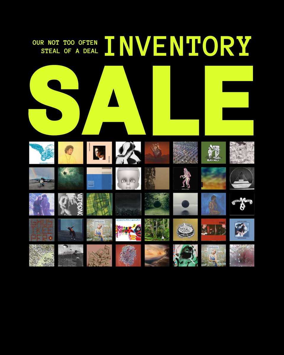 Hello friends! We are holding a little inventory sale on select titles. $12 LPs and $5 CDs. 🔥💟

We ship world wide so get something new for your collection. 
flemisheye.com/collections/in…