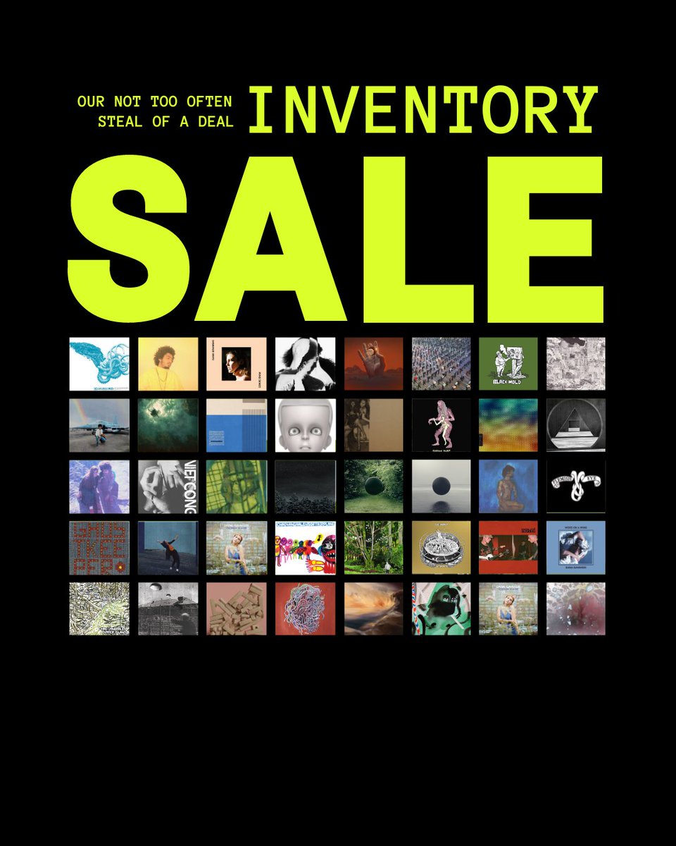 Hello friends! We are holding a little inventory sale on select titles. $12 LPs and $5 CDs. 🔥💟 We ship world wide so get something new for your collection. flemisheye.com/collections/in…