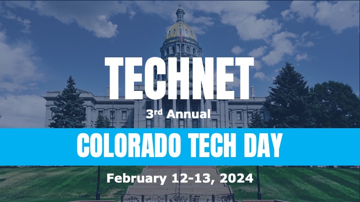TechNetCentral's tweet image. Tomorrow is our 2024 TechNet #COTechDay! We’re bringing together TechNet members and Colorado state legislators to discuss the policies needed to advance innovation and economic growth across the state.