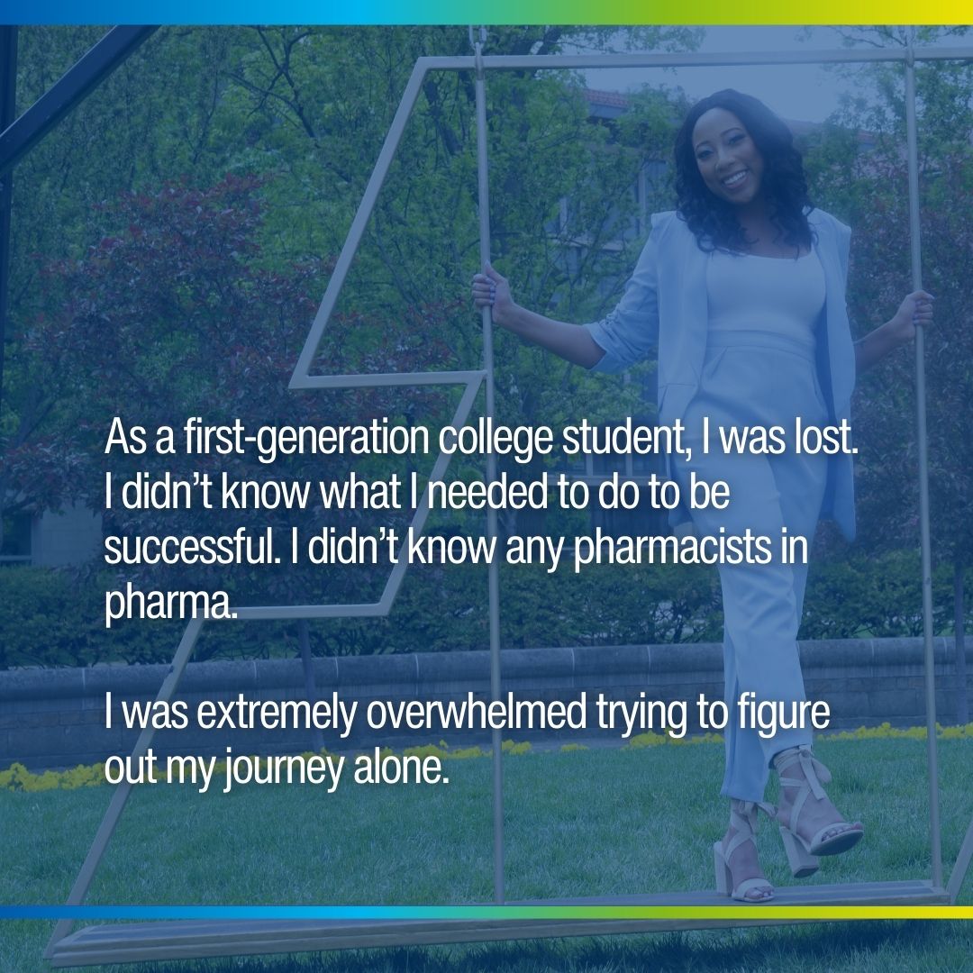 DaiichiSankyoUS's tweet photo. An inspiring voice for #PharmD students, Libby Sheltonâone of our first-year fellowsâbelieves âsuccess is never achieved aloneâ. Click for more on her passion for empowering the next generation of pharmacists through mentorship. #DSProud #BlackHistoryMonth https://t.co/3j3SEU8ewD